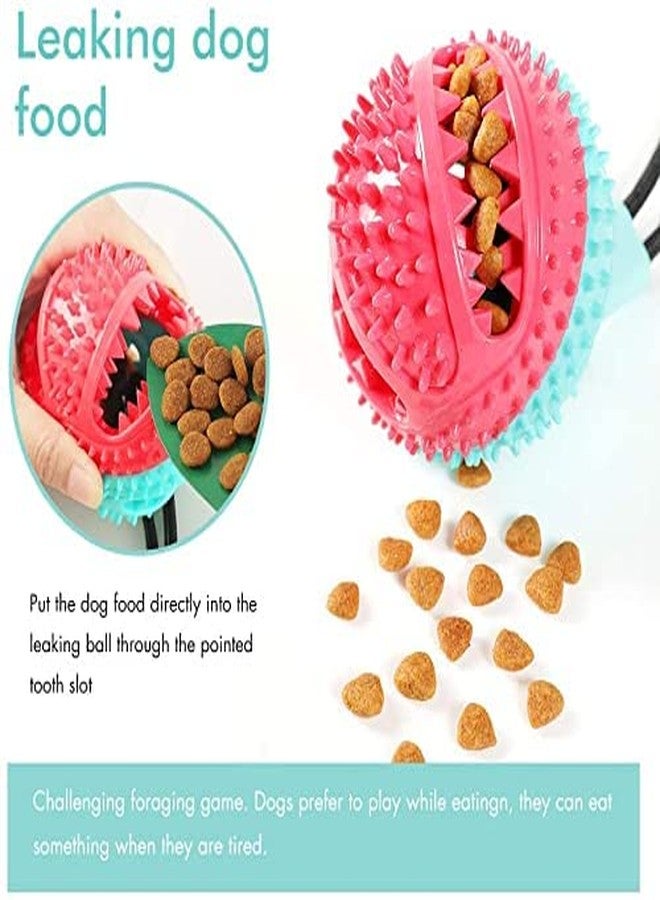 Pups&Pets كرات ألعاب الكلاب من Pups&Pets، لعبة تفاعلية للكلاب، كرة مكافآت متينة للكلاب الصغيرة والمتوسطة، ألعاب مضغ لتنظيف أسنان الكلاب الصغيرة والمتوسطة الحجم، المضغ واللعب. - Image 5